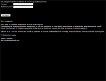 Tablet Screenshot of medlemsdatabase.ducati.dk