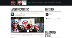 Desktop Screenshot of ducati.net