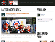 Tablet Screenshot of ducati.net