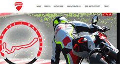 Desktop Screenshot of ducati.hr