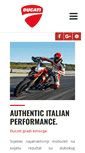 Mobile Screenshot of ducati.hr