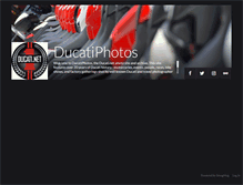 Tablet Screenshot of photos.ducati.net