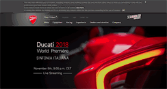 Desktop Screenshot of admin.ducati.com